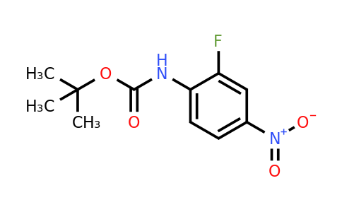 220913-42-8 | tert-Butyl (2-fluoro-4-nitrophenyl)carbamate