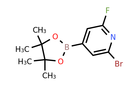 2223035-36-5 | 2-Bromo-6-fluoropyridine-4-boronic acid, pinacol ester