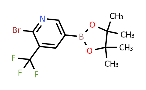 2223041-87-8 | 2-Bromo-5-(4,4,5,5-tetramethyl-1,3,2-dioxaborolan-2-yl)-3-(trifluoromethyl)pyridine