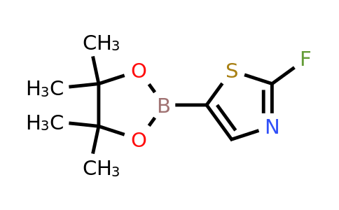 2223048-10-8 | 2-Fluoro-5-(4,4,5,5-tetramethyl-1,3,2-dioxaborolan-2-yl)thiazole
