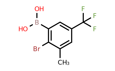 2225169-16-2 | (2-Bromo-3-methyl-5-(trifluoromethyl)phenyl)boronic acid