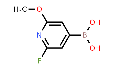 2225169-71-9 | (2-Fluoro-6-methoxypyridin-4-yl)boronic acid
