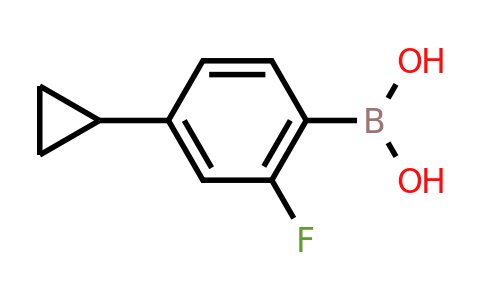 2225175-39-1 | 4-Cyclopropyl-2-fluorobenzeneboronic acid