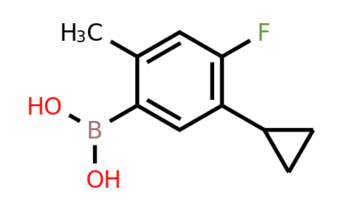 2225176-31-6 | (5-Cyclopropyl-4-fluoro-2-methylphenyl)boronic acid