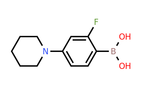 2225180-92-5 | (2-Fluoro-4-(piperidin-1-yl)phenyl)boronic acid