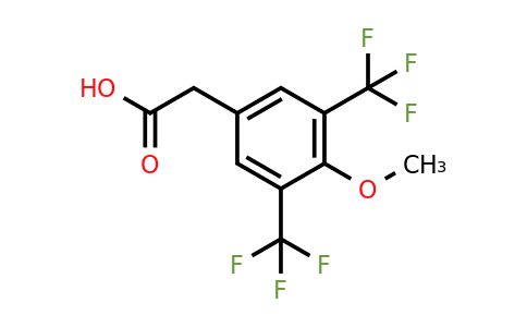 222528-58-7 | 3,5-Bis(trifluoromethyl)-4-methoxyphenylacetic acid