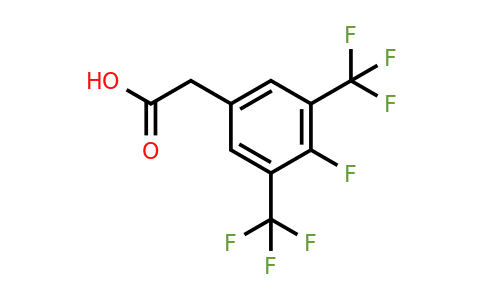 222528-61-2 | 3,5-Bis(trifluoromethyl)-4-fluorophenylacetic acid