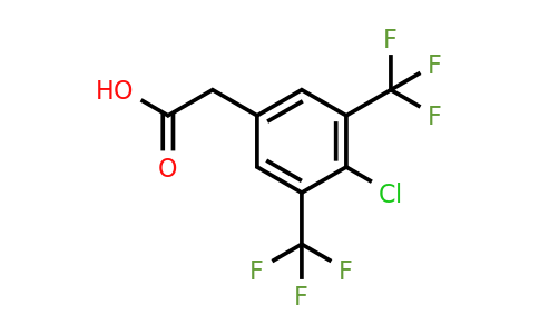 222528-64-5 | 3,5-Bis(trifluoromethyl)-4-chlorophenylacetic acid
