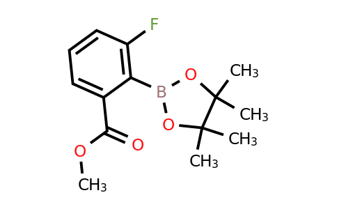 2231129-85-2 | Methyl 3-fluoro-2-(4,4,5,5-tetramethyl-1,3,2-dioxaborolan-2-yl)benzoate