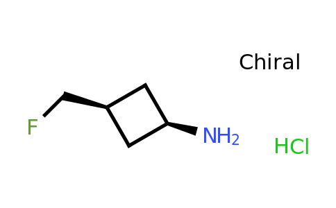 2231663-41-3 | cis-3-(fluoromethyl)cyclobutanamine;hydrochloride