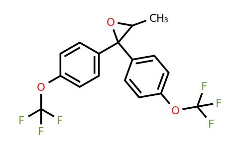 3-Methyl-2,2-bis(4-(trifluoromethoxy)phenyl)oxirane