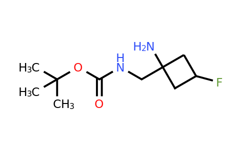 2231674-43-2 | tert-butyl N-[(1-amino-3-fluorocyclobutyl)methyl]carbamate