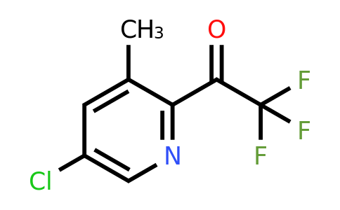 1-(5-Chloro-3-methylpyridin-2-yl)-2,2,2-trifluoroethanone