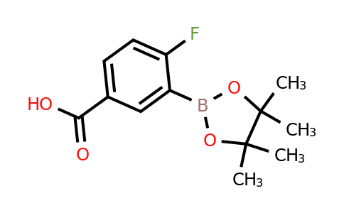 2235384-35-5 | 4-Fluoro-3-(4,4,5,5-tetramethyl-1,3,2-dioxaborolan-2-yl)benzoic acid