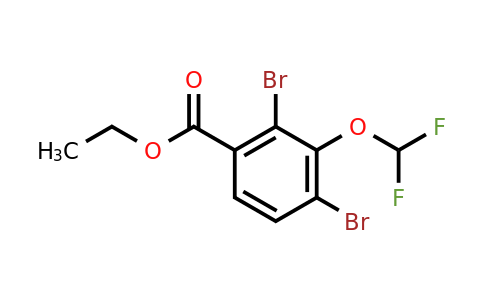 223595-24-2 | Ethyl 2,4-dibromo-3-(difluoromethoxy)benzoate