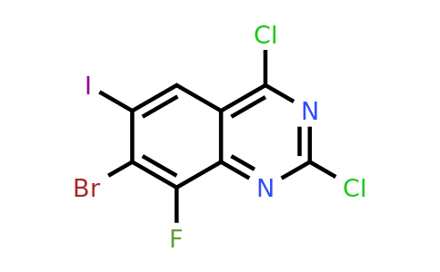 2241720-34-1 | 7-Bromo-2,4-dichloro-8-fluoro-6-iodoquinazoline