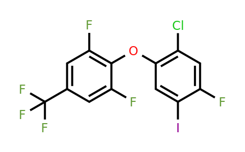 2244084-74-8 | 2-Chloro-4-fluoro-5-iodophenyl 2,6-difluoro-4-(trifluoromethyl)phenyl ether