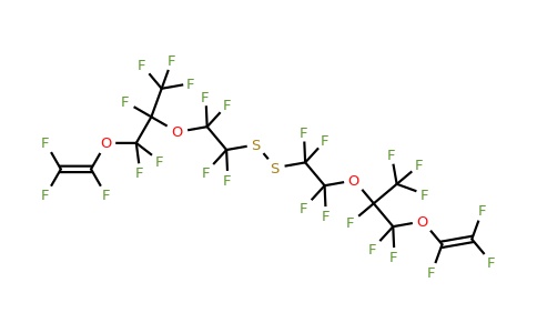 2244085-29-6 | BIS(PERFLUORO-6-VINYL-4-METHYL-3,6-DIOXAHEXYL) DISULFIDE