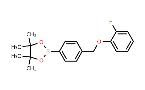 2245053-33-0 | 2-(4-((2-Fluorophenoxy)methyl)phenyl)-4,4,5,5-tetramethyl-1,3,2-dioxaborolane