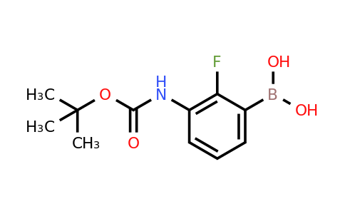 2246573-76-0 | (3-((tert-Butoxycarbonyl)amino)-2-fluorophenyl)boronic acid