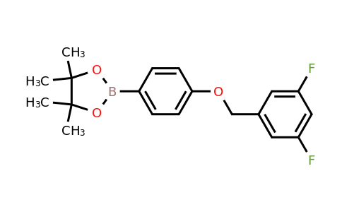 2246693-81-0 | 2-(4-((3,5-difluorobenzyl)oxy)phenyl)-4,4,5,5-tetramethyl-1,3,2-dioxaborolane