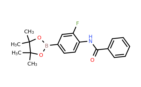 2246744-18-1 | N-(2-Fluoro-4-(4,4,5,5-tetramethyl-1,3,2-dioxaborolan-2-yl)phenyl)benzamide