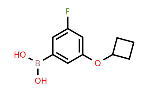 2246747-54-4 | (3-Cyclobutoxy-5-fluorophenyl)boronic acid