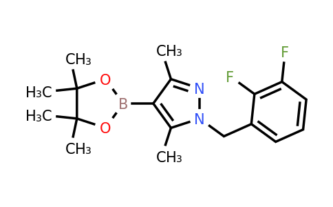 2246773-50-0 | 1-(2,3-Difluorobenzyl)-3,5-dimethyl-4-(4,4,5,5-tetramethyl-1,3,2-dioxaborolan-2-yl)-1H-pyrazole