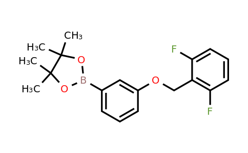 2246827-16-5 | 2-(3-((2,6-Difluorobenzyl)oxy)phenyl)-4,4,5,5-tetramethyl-1,3,2-dioxaborolane