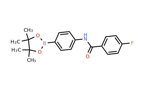 2246888-14-0 | 4-Fluoro-N-(4-(4,4,5,5-tetramethyl-1,3,2-dioxaborolan-2-yl)phenyl)benzamide