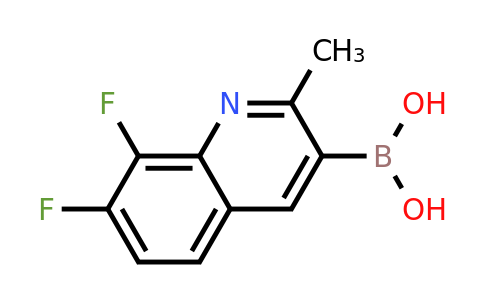 2250167-44-1 | (7,8-Difluoro-2-methylquinolin-3-yl)boronic acid