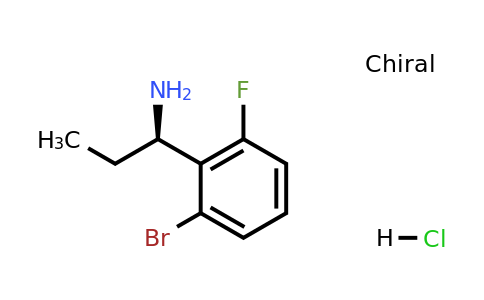 2250243-71-9 | (S)-1-(2-BROMO-6-FLUOROPHENYL)PROPAN-1-AMINE HCL