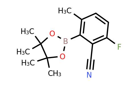 2253959-58-7 | 2-Cyano-3-fluoro-6-methylphenylboronic acid pinacol ester