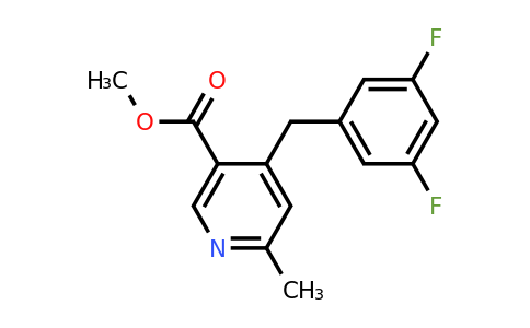 226718-01-0 | Methyl 4-(3,5-difluorobenzyl)-6-methylnicotinate