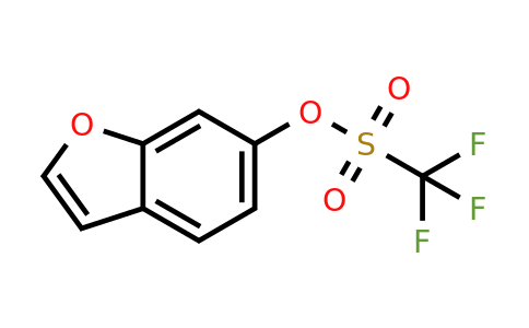 227752-25-2 | Benzofuran-6-yl trifluoromethanesulfonate