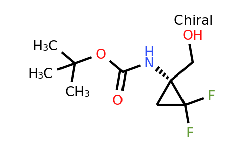 228580-21-0 | tert-butyl N-[(1R)-2,2-difluoro-1-(hydroxymethyl)cyclopropyl]carbamate