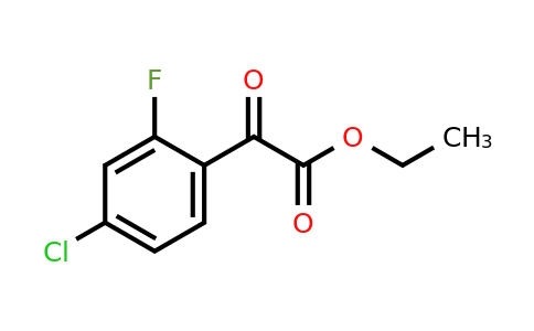 228998-72-9 | Ethyl 4-chloro-2-fluorobenzoylformate