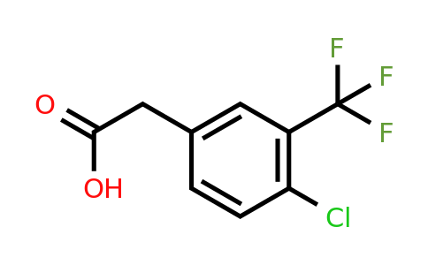 22902-86-9 | 4-Chloro-3-(trifluoromethyl)phenylacetic acid