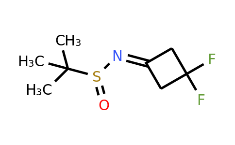 2302976-59-4 | N-(3,3-difluorocyclobutylidene)-2-methyl-propane-2-sulfinamide