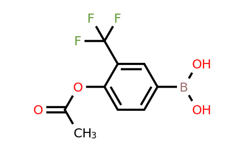 2304633-90-5 | (4-Acetoxy-3-(trifluoromethyl)phenyl)boronic acid
