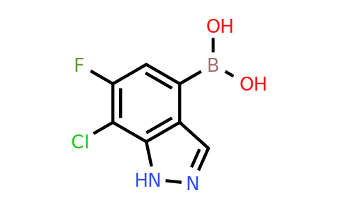 2304634-17-9 | (7-chloro-6-fluoro-1H-indazol-4-yl)boronic acid
