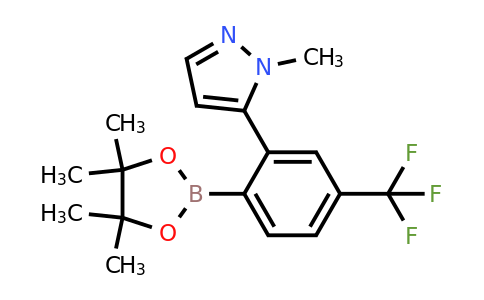 2304634-65-7 | (2-(1-Methyl-1h-pyrazol-5-yl)-4-(trifluoromethyl)phenyl)boronic acid pinacol acid