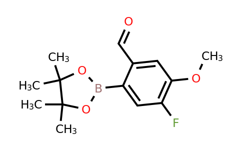 2304635-42-3 | 4-FLUORO-5-METHOXY-2-(4,4,5,5-TETRAMETHYL-1,3,2-DIOXABOROLAN-2-YL)BENZALDEHYDE