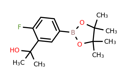 2305880-70-8 | 2-(2-Fluoro-5-(4,4,5,5-tetramethyl-1,3,2-dioxaborolan-2-yl)phenyl)propan-2-ol