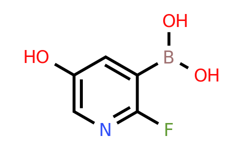 2305898-10-4 | (2-Fluoro-5-hydroxypyridin-3-yl)boronic acid