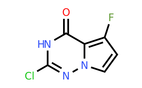 2-Chloro-5-fluoropyrrolo[2,1-f][1,2,4]triazin-4(3H)-one