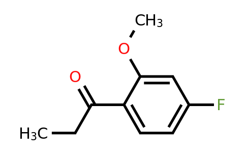 231958-06-8 | 1-(4-Fluoro-2-methoxyphenyl)propan-1-one
