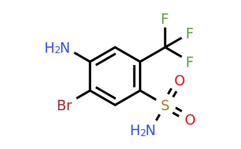 23228-48-0 | 4-Amino-5-bromo-2-(trifluoromethyl)benzenesulfonamide