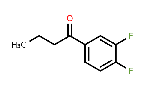 23384-73-8 | 1-(3,4-Difluorophenyl)butan-1-one
