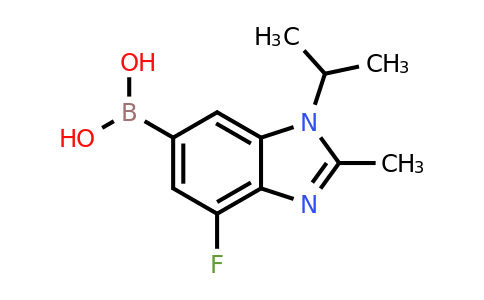 2346512-66-9 | (4-Fluoro-1-isopropyl-2-methyl-1H-benzo[d]imidazol-6-yl)boronic acid